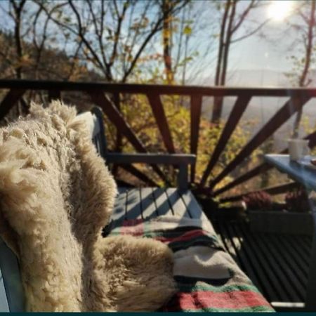Chałupa z widokiem w górach Zawoja Exterior foto